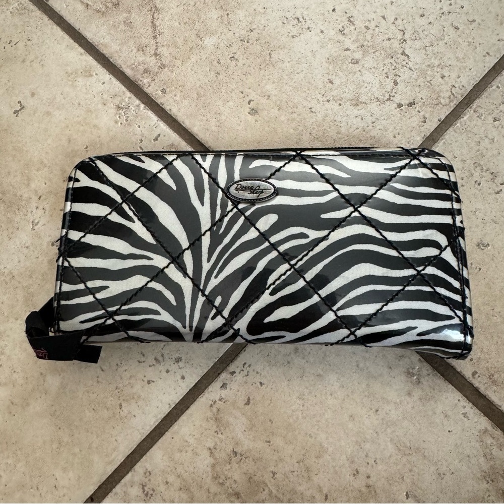 Donna Sharp Zebra Print Wallet